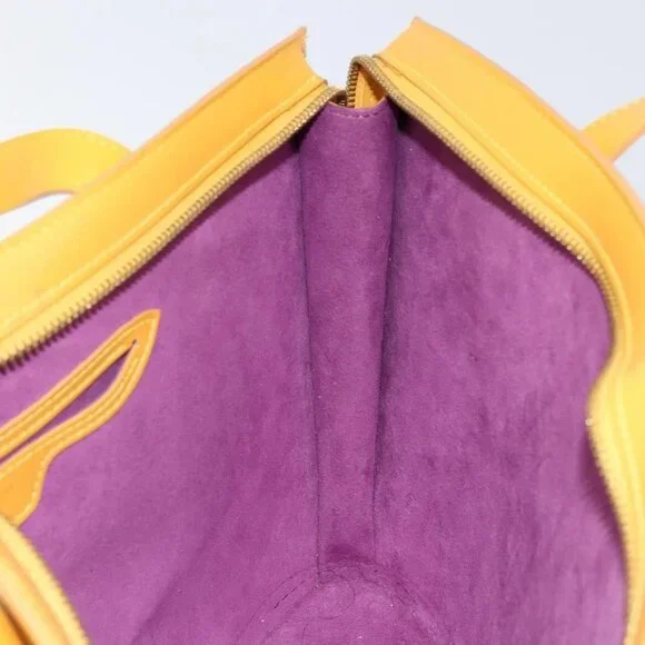 LOUIS VUITTON Epi Saint Jacques Poignees Long Bag Yellow - Picture 12 of 16